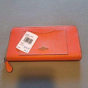 Older but NEVER USED - Coach Wallet - Coral Color